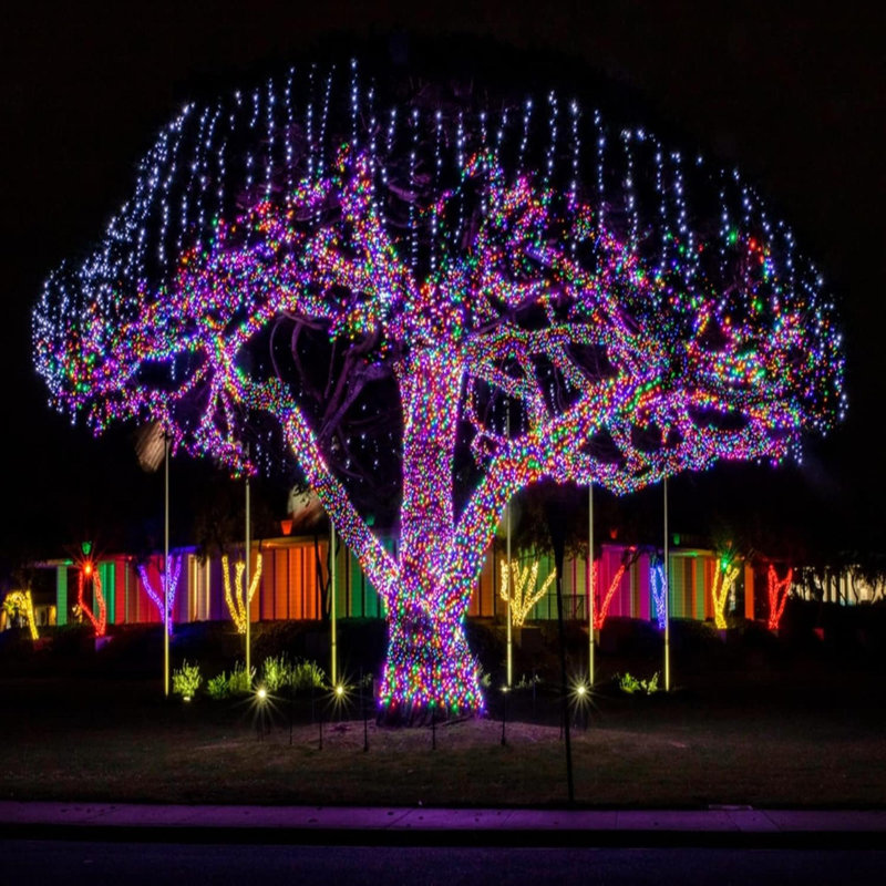 Led colour changing string lights on sale